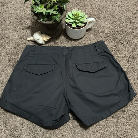 Nike Shorts-Sz 4-Cotton-Drk Slate Gray-EUC - Picture 9 of 13